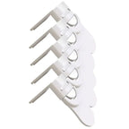Child-Safe Drawer and Cabinet Locks 2+2 Pack White ABS Plastic Adhesive Safety Locks