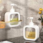 SkandiPure Soap Dispenser Minimalist Nordic Design Durable ABS PVC Bathroom Kitchen