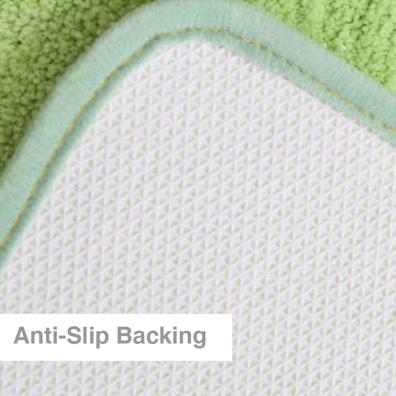 Feblilac Tufted Bath Mat Non-Slip Absorbent Soft Thick Bathroom Rug Multiple Sizes