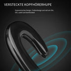 Bluetooth Headset Wireless Earbud Lightweight Noise Cancelling CVC 6.0 with Charging Case Black Red Blue Silver