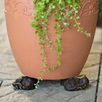 Animal-Shaped Resin Plant Pot Feet Set of 3 Cute Decorative Flower Pot Risers for Small Plants