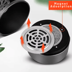 Portable Smokeless Ashtray with HEPA Filter USB Rechargeable Smoke-Free Air Purifier for Car Home Office