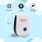 Ultrasonic Pest Repeller 3-Pack Electronic Rodent Insect Repellent Safe for Pets and Children