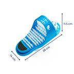 FeetEase Shower Foot Scrubber Mat No-Bend Deep Clean Massage Suction-Cup Anti-Slip Foot Cleaner