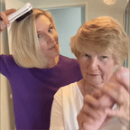 Thermal Styling Brush for Short Hair and Bangs Ceramic Bristles Cordless