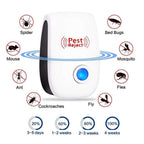 Ultrasonic Pest Repeller 3-Pack Electronic Rodent Insect Repellent Safe for Pets and Children