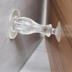 Transparent Silicone Door Stopper Wall-Mounted Anti-Collision Self-Adhesive Door Stop