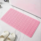 Non-Slip Bathtub Mat with Suction Cups Quick Drying Rubber Bath Shower Mat 48x78 cm