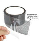 Screen Repair Kit for Window and Door Screens with Durable Adhesive Tape and Patches 3/9/18 Pieces
