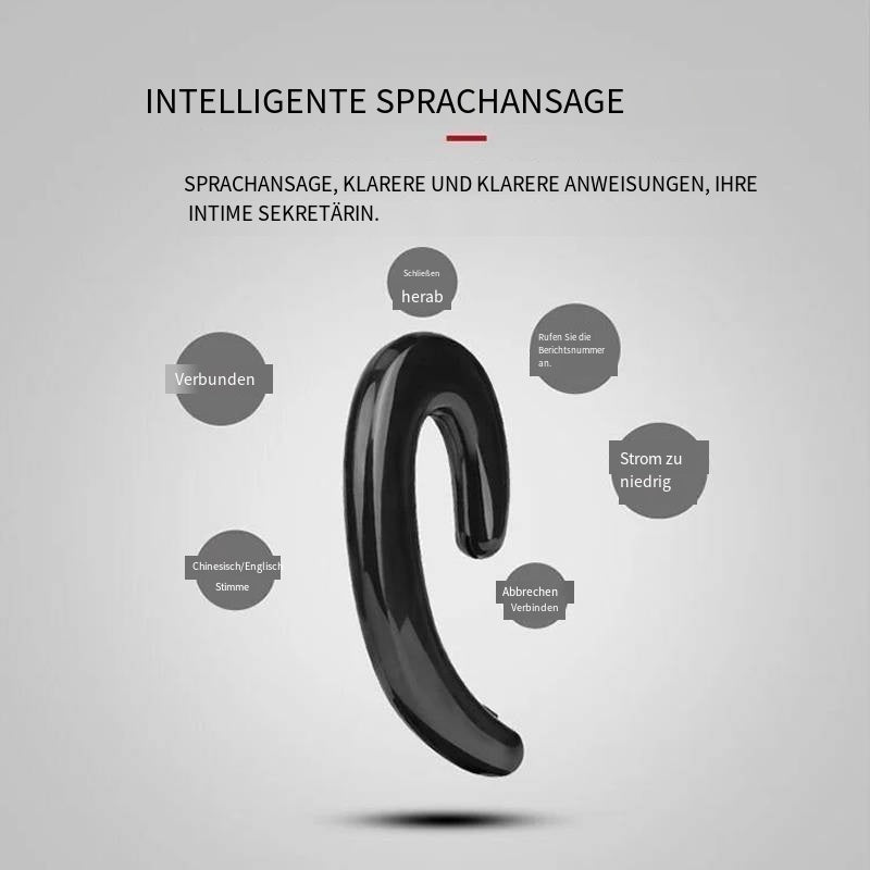 Bluetooth Headset Wireless Earbud Lightweight Noise Cancelling CVC 6.0 with Charging Case Black Red Blue Silver
