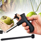 Stainless Steel Coconut Opener Tool with Ergonomic Grip and Large Hole Design for Easy Juice Access