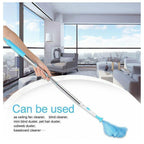 360° Rotating Electric Spin Duster with Motorized Microfiber Brushes for Indoor and Outdoor Cleaning