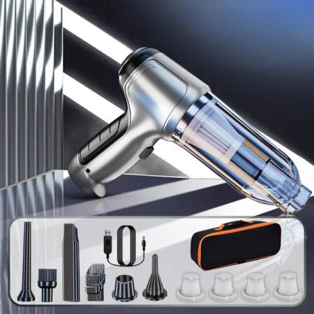 Wireless Car Vacuum Cleaner 95000PA Cordless Portable Handheld with Multiple Attachments