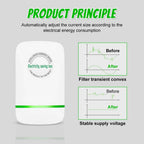 Pro Power Saver Home Energy Saving Device Electricity Usage Reducer with Surge Protection US Plug
