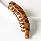 Large Banana Hair Clips Durable ABS Matte Finish Strong Grip Hair Accessories for Women 6 Colors