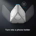 Foldable 3-in-1 Wireless Charger 15W Fast Charging for Phone AirPods Apple Watch Black White