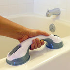 Harrow SecureGrip Non-Slip Bath and Shower Handrail Grab Bar with Suction Cups 29cm