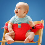 SeatGuard Baby Chair Harness Adjustable Secure Fit Breathable Cotton Portable Dining Safety Solution for Travel