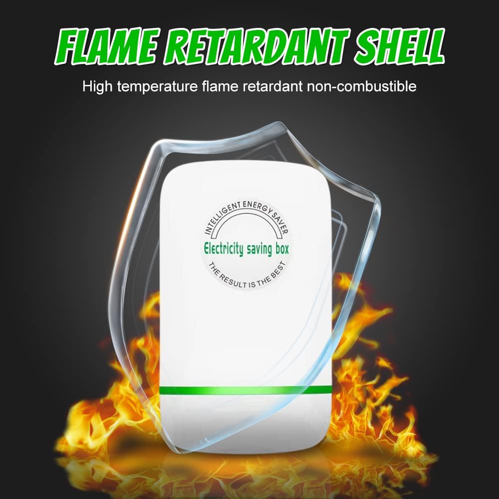 Pro Power Saver Home Energy Saving Device Electricity Usage Reducer with Surge Protection US Plug