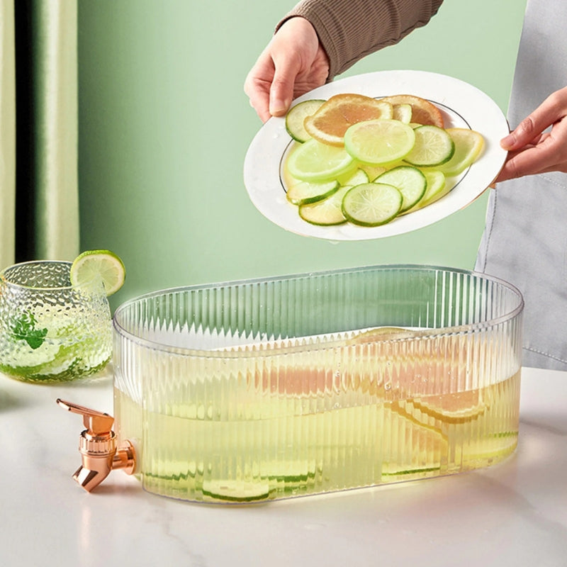 Harrow Melody Beverage Dispenser 5.3L Food-Grade Plastic Drink Container with Faucet Tap