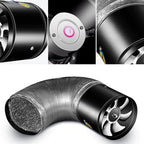 Super Suction Power Quiet Exhaust Fan 40W 600m³/h Metal Casing Multifunctional Range Hood Ventilator