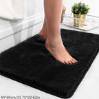 Lonneke Soft Thickened Bath Mat Highly Absorbent Slip-Resistant Machine Washable Bathroom Rug