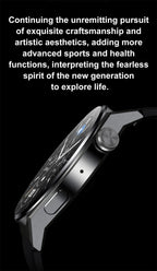 4G Smartwatch with Phone Calls, Touchscreen, Metal Band, Black, 1.39-Inch Display, 2-Day Battery