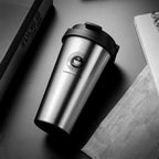 Thermasip Insulated Stainless Steel Travel Mug 500ml Leak-Proof Double-Walled Vacuum Flask
