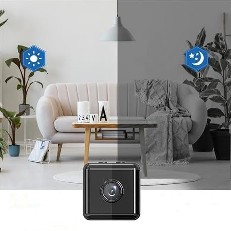 SecureView 1080p Wireless WiFi Security Camera with Night Vision Two-Way Audio Motion Detection