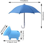 Phone Umbrella Suction Cup Stand Anti-Glare Sunshade Holder for Smartphones Portable Weatherproof Plastic