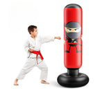 Free Standing Inflatable Punching Bag for Kids 2-15 Years Soft Safe Indoor Outdoor