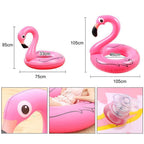 Harrow Inflatable Flamingo Pool Float 120cm Pink PVC Vinyl Oversized Swimming Ring