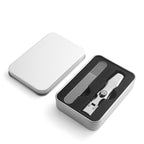 Portable Stainless Steel Nail Clippers Ultra-Sharp Curved Edges Wide Jaw for Thick Nails with Nail Catcher