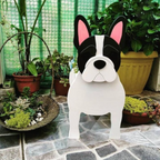 Cute Wooden Animal Flowerpot Hand-Painted Decorative Planter for Indoor and Outdoor Use Small and Large Sizes