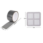 Screen Repair Kit for Window and Door Screens with Durable Adhesive Tape and Patches 3/9/18 Pieces