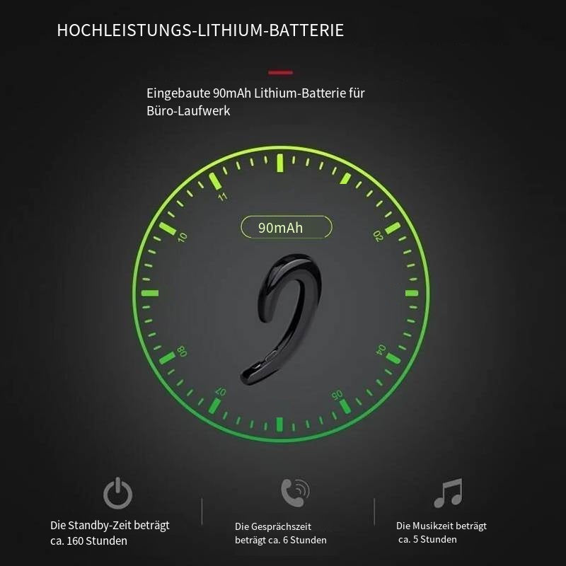Bluetooth Headset Wireless Earbud Lightweight Noise Cancelling CVC 6.0 with Charging Case Black Red Blue Silver