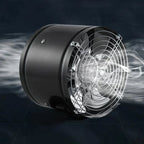 Super Suction Power Quiet Exhaust Fan 40W 600m³/h Metal Casing Multifunctional Range Hood Ventilator