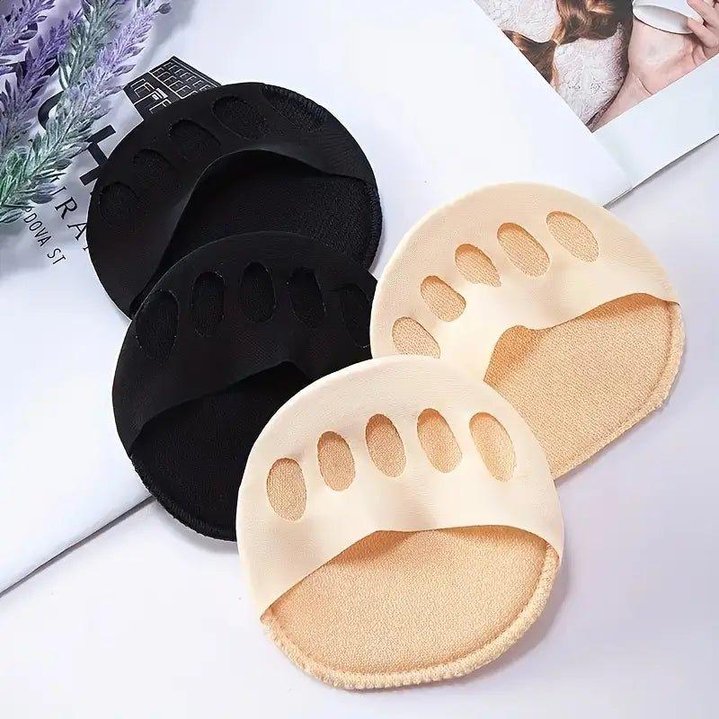 ForePad Gel Foam Insoles for Heel Pain Relief Non-Slip Breathable Washable Cushioning One Size