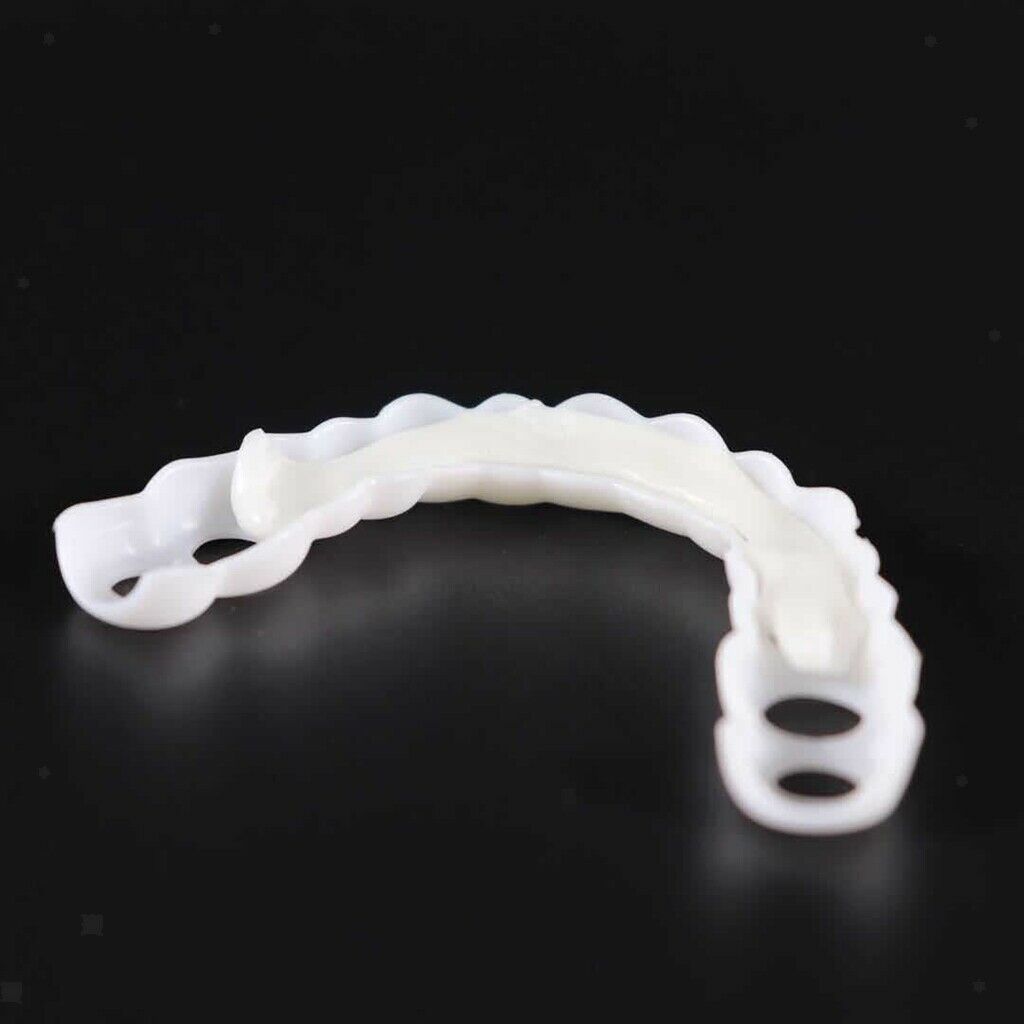Snap-On Smile Veneers Customizable Instant Teeth Cover Natural Color Reusable Dental Appliance