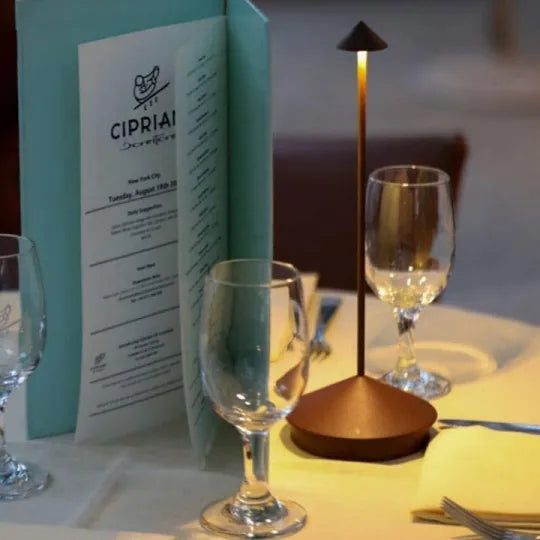 ClarityGlow Wireless LED Table Lamp Dimmable Rechargeable USB Water-Resistant Modern Design