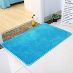 Feblilac Tufted Bath Mat Non-Slip Absorbent Soft Thick Bathroom Rug Multiple Sizes