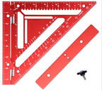 Innovative Rafter Square Tool Aerospace Aluminum Rotating Fence Flatwork Leveling Marking Jig