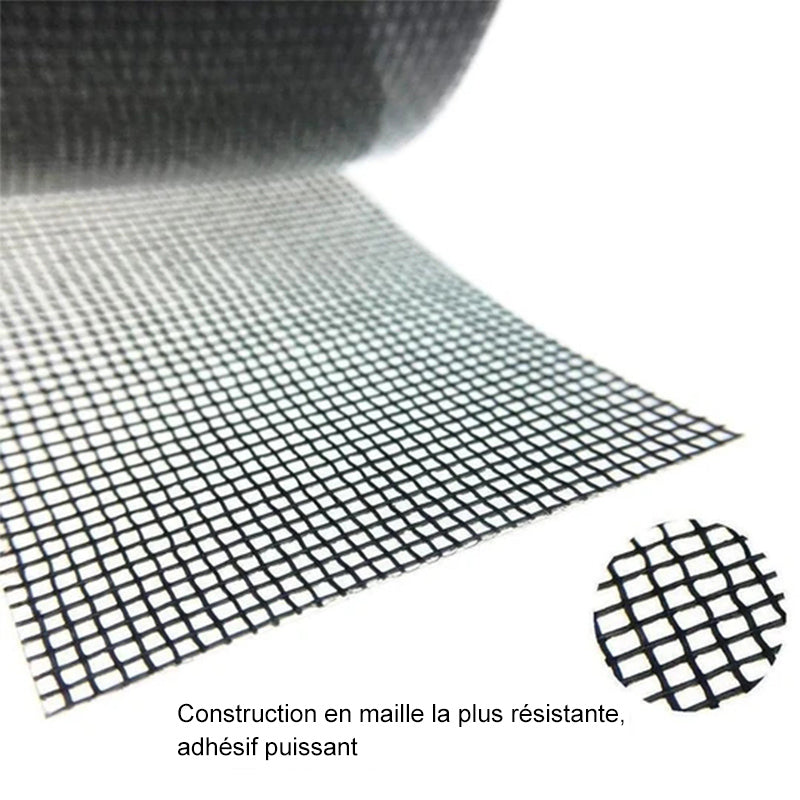 Screen Repair Kit for Window and Door Screens with Durable Adhesive Tape and Patches 3/9/18 Pieces