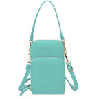 Touchscreen Phone Crossbody Bag with RFID Blocking and Removable Straps, Synthetic Leather, Fits Phones Up to 6.5 Inch