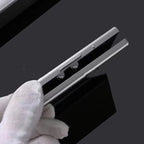 Ultra-Thin Stainless Steel Card Case with RFID Theft and Demagnetization Protection, Holds 6 Cards