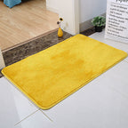 Feblilac Tufted Bath Mat Non-Slip Absorbent Soft Thick Bathroom Rug Multiple Sizes