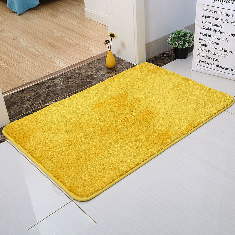 Feblilac Tufted Bath Mat Non-Slip Absorbent Soft Thick Bathroom Rug Multiple Sizes