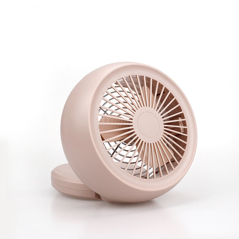 Portable Mini Table Fan with Adjustable Ball Joint and Stable Base Compact Quiet