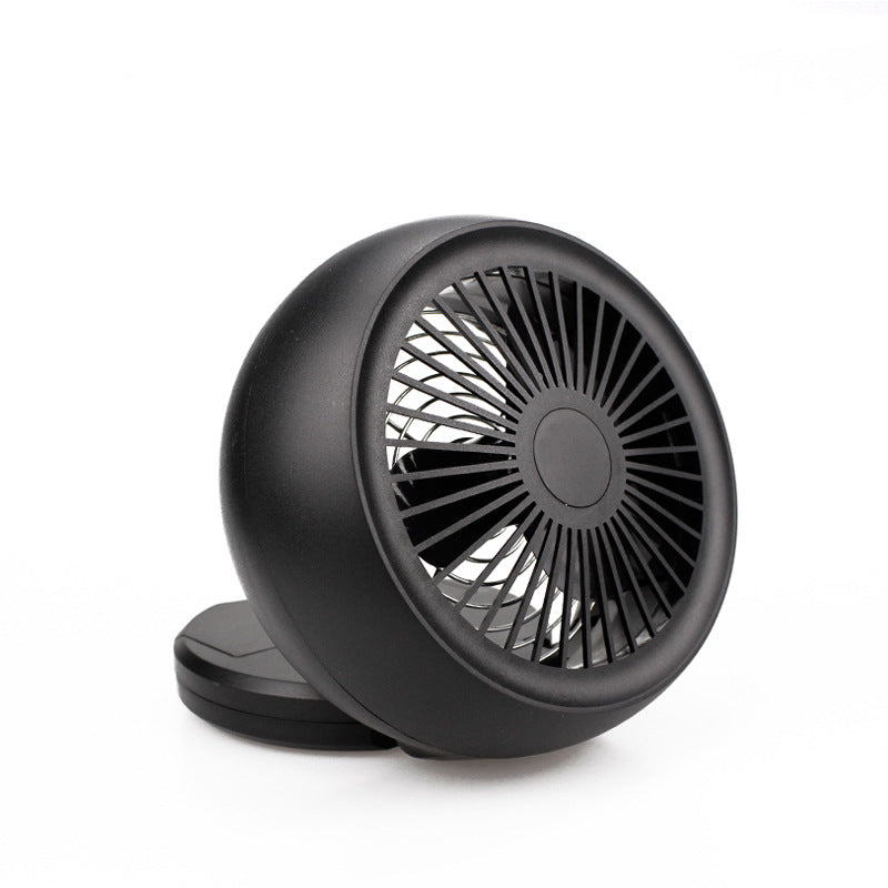 Portable Mini Table Fan with Adjustable Ball Joint and Stable Base Compact Quiet