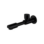 Wall-Mounted Bathroom Sink Faucet Copper Low Arc Cross Handle Single Hole
